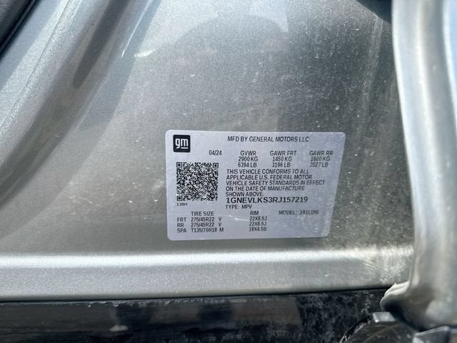 2024 Chevrolet Traverse RS