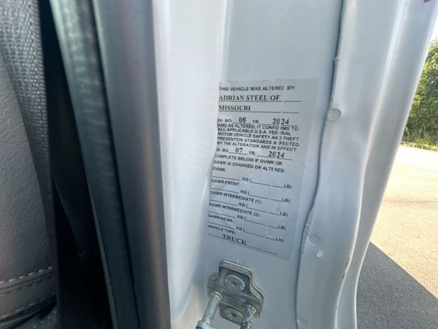 2024 GMC Savana Cargo 2500 Work Van