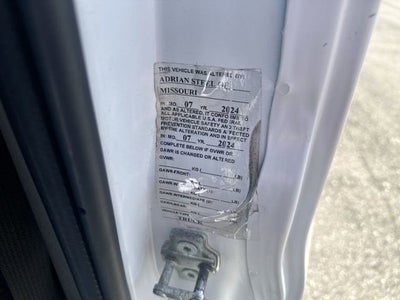 2024 GMC Savana Cargo 2500 Work Van