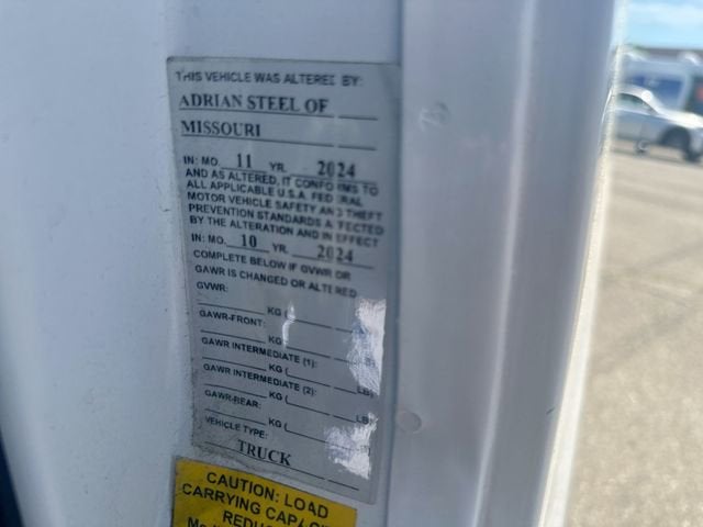 2024 GMC Savana Cargo 2500 Work Van