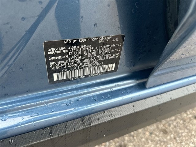 2022 Subaru Crosstrek Limited