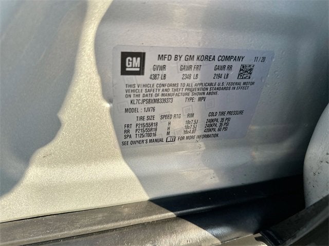 2021 Chevrolet Trax LT